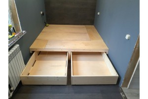 Как сделать кровать из фанеры?