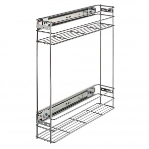 Карго 150 мм II 2 полки хром с боковым креплением