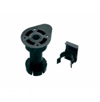 Нога регулируемая чёрная дл.100мм 1группа