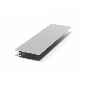 Профиль горизонтальный нижний Серебро Rolla