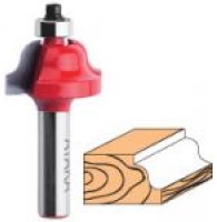 Фреза кромочная калевочная d-8 х R6,35 мм Атака 411350