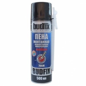 Пена монтажная многоцелевая 706 М (500мл) BUDFIX